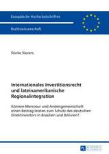 Internationales Investitionsrecht Und Lateinamerikanische Regionalintegration: Koennen Mercosur Und Andengemeinschaft Einen Beitrag Leisten Zum Schutz