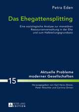 Das Ehegattensplitting