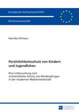 Persoenlichkeitsschutz Von Kindern Und Jugendlichen