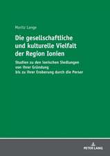 Gesellschaftliche Und Kulturelle Vielfalt Der Region Ionien