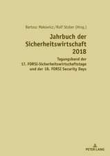 JAHRBUCH DER SICHERHEITSWIRTSCHAFT 2018