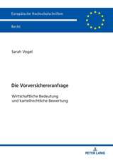 Die Vorversichereranfrage