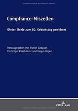 Compliance-Miszellen