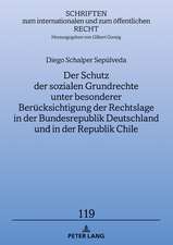 Der Schutz der sozialen Grundrechte unter besonderer Berücksichtigung der Rechtslage in der Bundesrepublik Deutschland und in der Republik Chile