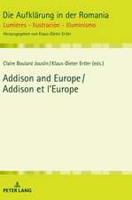 Addison and Europe / Addison et l'Europe