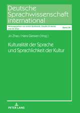 KULTURALITAET DER SPRACHE UND SPRACHLIH