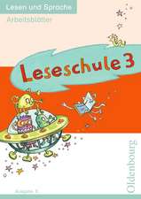 Leseschule E 3 Arbeitsblätter