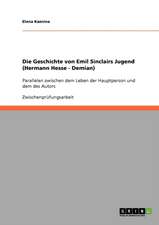 Die Geschichte von Emil Sinclairs Jugend (Hermann Hesse - Demian)