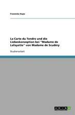 La Carte du Tendre und die Liebeskonzeption bei 