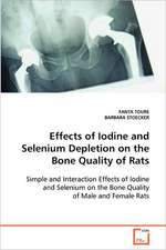 Effects of Iodine and Selenium Depletion on the Bone Quality of Rats