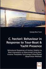 C. hectori: Behaviour in Response to Tour-Boat & Yacht Presence