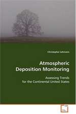 Atmospheric Deposition Monitoring