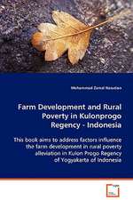 Farm Development and Rural Poverty in Kulonprogo Regency - Indonesia