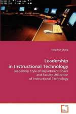 Leadership in Instructional Technology