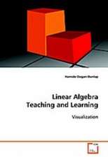 Linear Algebra Teaching and Learning