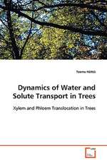 Dynamics of Water and Solute Transport in Trees