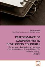 Performance of Cooperatives in Developing Countries