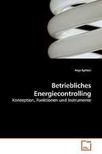 Betriebliches Energiecontrolling