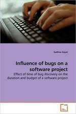 Influence of bugs on a software project