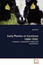 Early Plastics in Furniture 1880-1920: