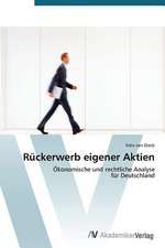 Rückerwerb eigener Aktien