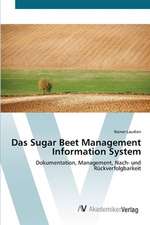 Das Sugar Beet Management Information System