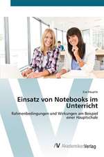 Einsatz von Notebooks im Unterricht