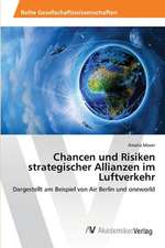 Chancen und Risiken strategischer Allianzen im Luftverkehr