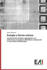 Energia E Forma Urbana: A Spectrographic Study