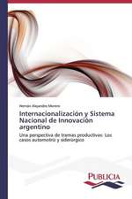 Internacionalizacion y Sistema Nacional de Innovacion Argentino: Propiedades Estructurales, Opticas y Electricas