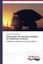 Valoracion de Recursos Propios En Empresas Mineras: Traduccion y Adaptacion del Humor Grafico