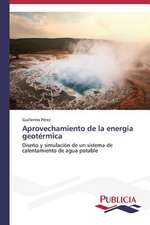 Aprovechamiento de La Energia Geotermica