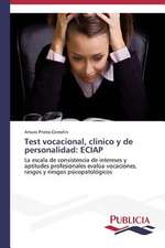 Test Vocacional, Clinico y de Personalidad: Eciap