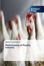 Performance of Poultry Industry