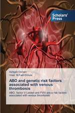 Abo and Genetic Risk Factors Associated with Venous Thrombosis: How Female Social Entrepreneurs Mitigate Stress