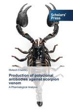 Production of Polyclonal Antibodies Against Scorpion Venom: A School Community Perspective Study