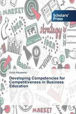 Developing Competencies for Competitiveness in Business Education