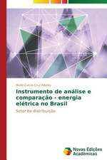 Instrumento de Analise E Comparacao - Energia Eletrica No Brasil: Aspectos Da Sindrome de Narciso