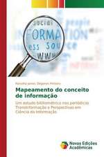 Mapeamento Do Conceito de Informacao: Uma Proposta de Ensino Na Formacao de Professores