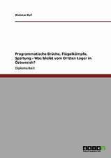 Programmatische Brüche, Flügelkämpfe, Spaltung - Was bleibt vom Dritten Lager in Österreich?