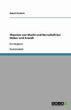 Theorien von Macht und Herrschaft bei Weber und Arendt