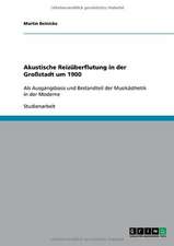 Akustische Reizüberflutung in der Großstadt um 1900