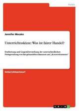 Unterrichtsskizze: Was ist fairer Handel?