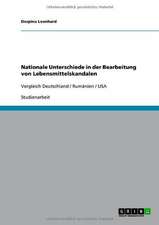 Nationale Unterschiede in der Bearbeitung von Lebensmittelskandalen