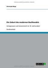 Die Geburt des modernen Buchhandels