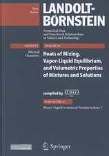 Binary Liquid Systems of Nonelectrolytes I: Supplement to Vols. IV/10A, IV/13A1, IV/13A2, IV/23A