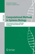 Computational Methods in Systems Biology: 7th International Conference, CMSB 2009