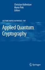 Applied Quantum Cryptography