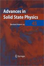 Advances in Solid State Physics 45