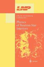 Physics of Neutron Star Interiors